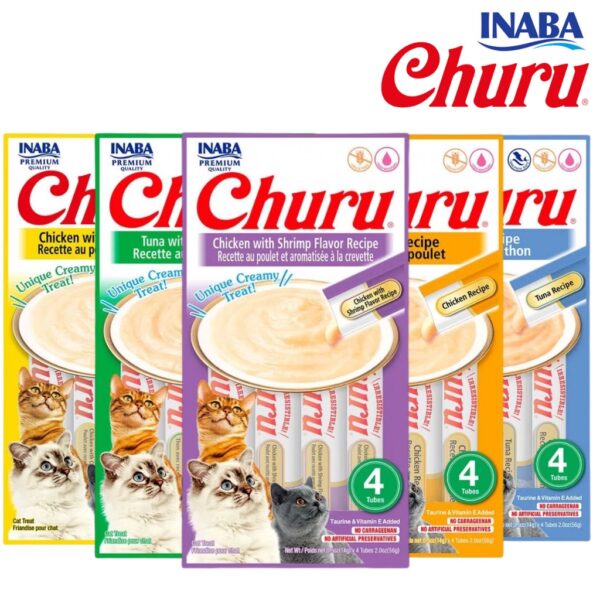 Churu diversos sabores (pack com 4 unidades ou unitário) - Imagem 2